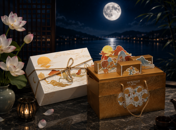 Hộp quà Moonlit Aura (4 bánh)