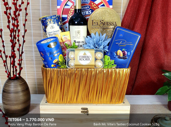 [Pre-order] Giỏ Quà Kim Lộc TET064