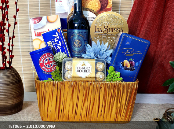 [Pre-order] Giỏ Quà Kim Lộc TET065