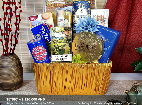 [Pre-order] Giỏ Quà Kim Lộc TET067