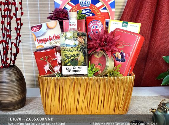 [Pre-order] Giỏ Quà Kim Lộc TET070