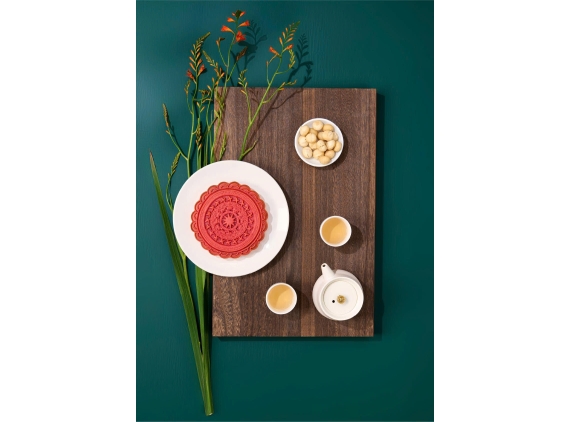 Bánh Trung Thu Khoai Môn Mochi Chà Bông Trứng Muối 320g