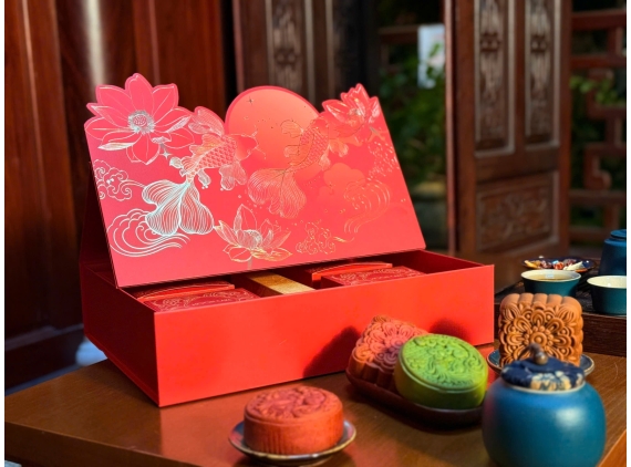 Hộp quà Lạc Ngư Vũ Môn 2 (4 bánh)
