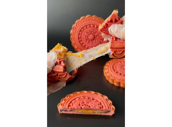 Bánh Trung Thu Khoai Môn Mochi Chà Bông Trứng Muối 320g