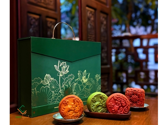Hộp quà Liên Hoa Các 2 (4 bánh)
