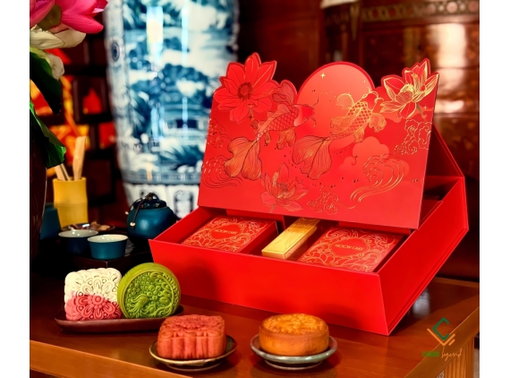 Hộp quà Lạc Ngư Vũ Môn 1 (4 bánh)