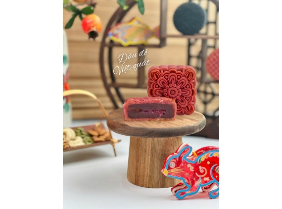 Bánh Trung Thu Đậu Đỏ Việt Quất 150g
