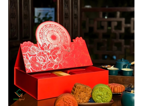 Hộp quà Việt Cổ Liên Hoa 2 (4 bánh)