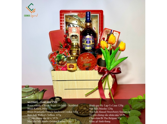 Giỏ quà Tết SG25051