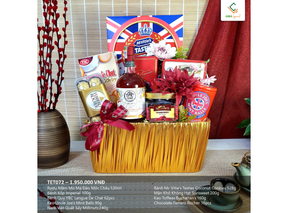 [Pre-order] Giỏ Quà Kim Lộc TET072