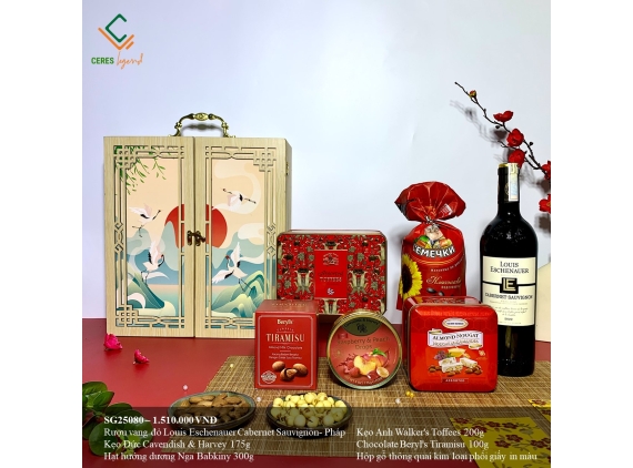 Hộp quà Tết SG25080