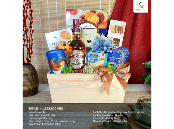 [Pre-order] Giỏ Quà Định Mộc TET083