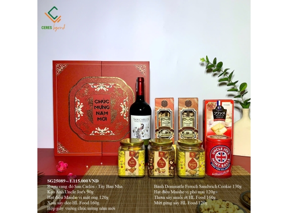 Hộp quà Tết SG25089